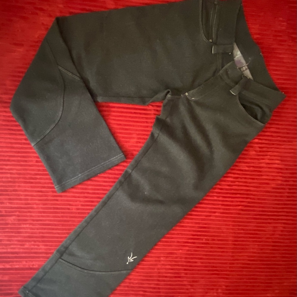 Ibex Charcoal Grey Wool Blend Pants